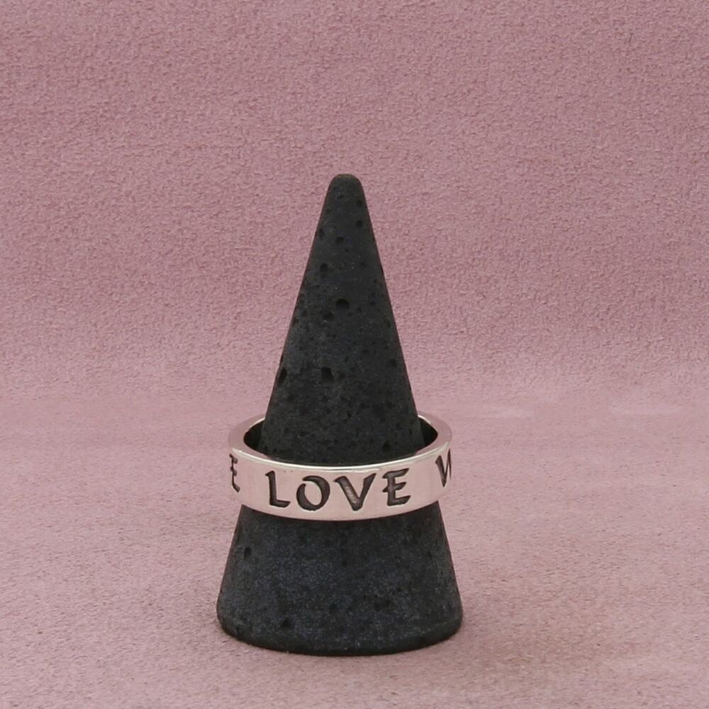 james avery sterling silver retired true love waits band ring size 11